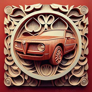 3D модель Alfa Romeo 80 (STL)